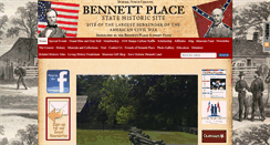 Desktop Screenshot of bennettplacehistoricsite.com